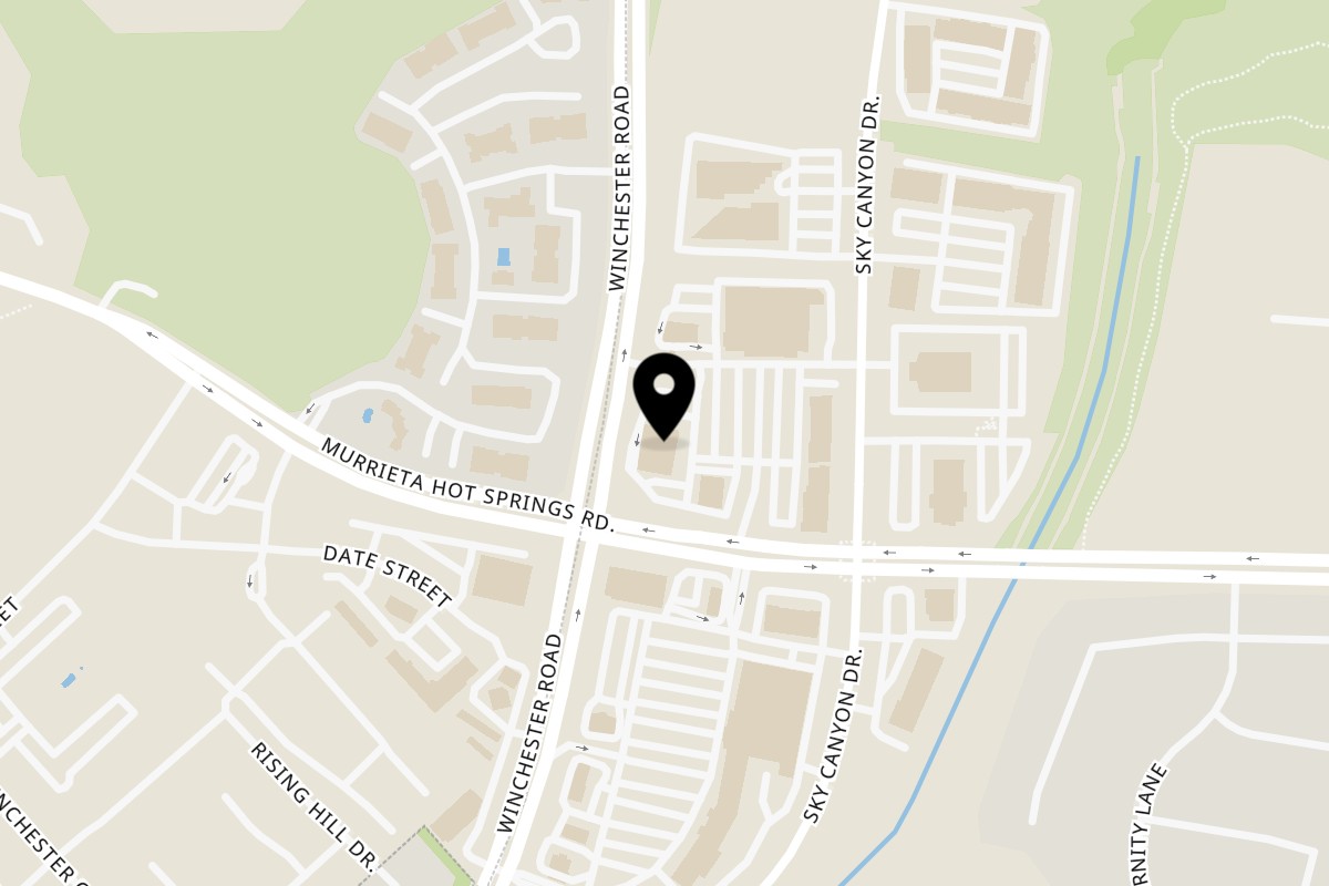 Map showing the location of JooN's Sushi on 29910 Murrieta Hot Springs Rd L in Murrieta